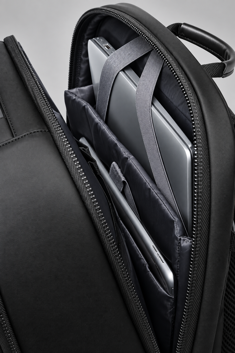TaviBag VacPack black laptop compartment based on reference